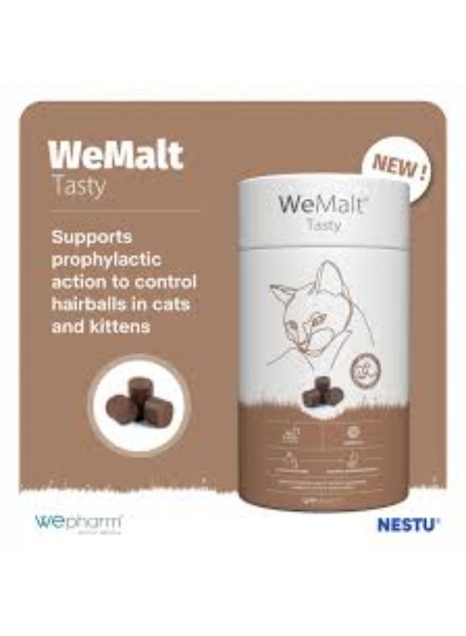 Wepharm WeMalt Tasty, Hairball Control Soft Chews for Cats 30 Chews - Image 2